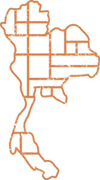 map of Thailand