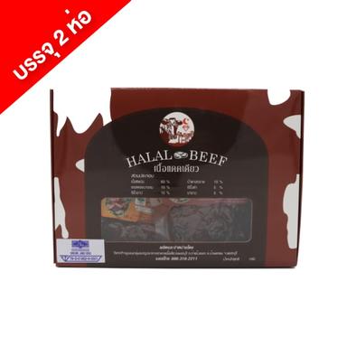cover image of เนื้อแดดเดียวโคสไมล์ อร่อย เต็มคำ เนื้อปลอดสาร ที่เลี้ยงโดยเกษตรกร แบบกล่อง (บรรจุ 2 ห่อ) เลือกรสได้