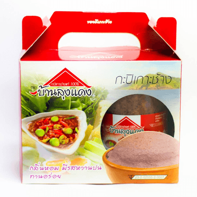cover image of กะปิเกาะช้างบ้านลุงแดง 1 กล่อง (10 ซอง) เนื้อเนียน หอม อร่อย
