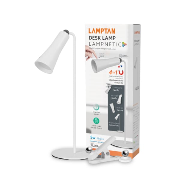 LAMPTAN โคมไฟตั้งโต๊ะ LED DESK LAMP LAMPNETIC …