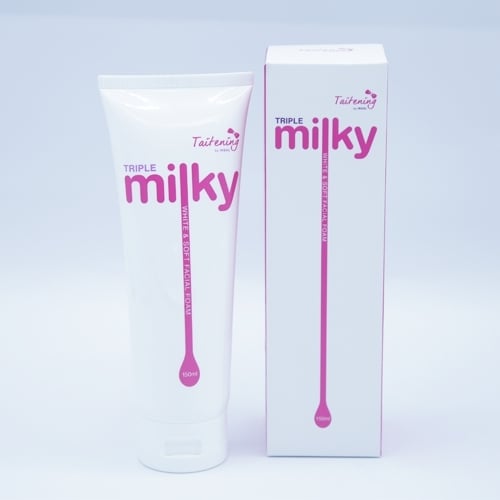 Taitening Triple Milky White  Soft Facial Foam 150 มิลลิลิตร