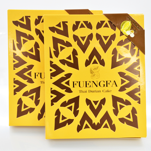 ขนมเปี๊ยะ FUENGFAไส้ทุเรียนหมอนทองจำนวน 2 กล่องชุด