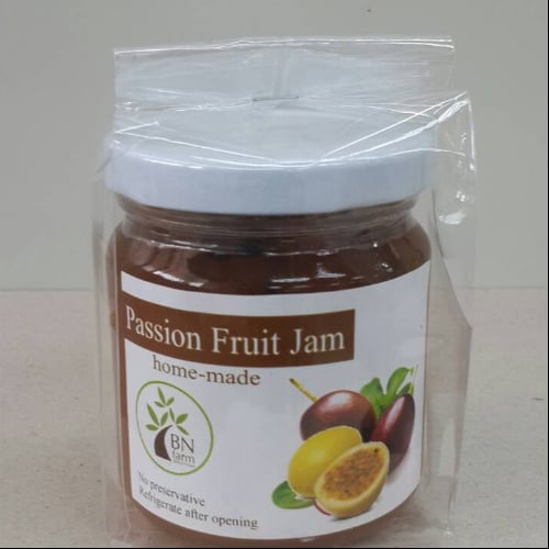 แยมเสารส passion fruit ไม่ใส่สารกันบูด บรรจุ 200 กรัม