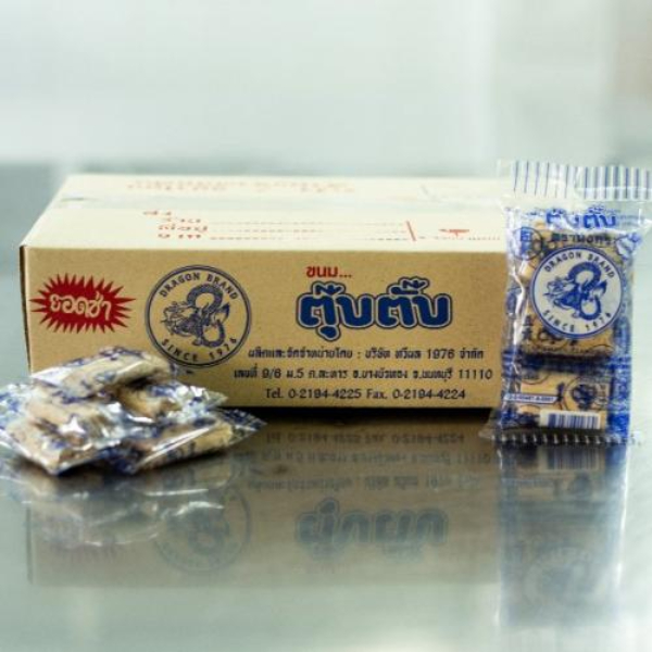 ขนมตุ๊บตั๊บรสดั้งเดิม ซองใส 50 กรัม