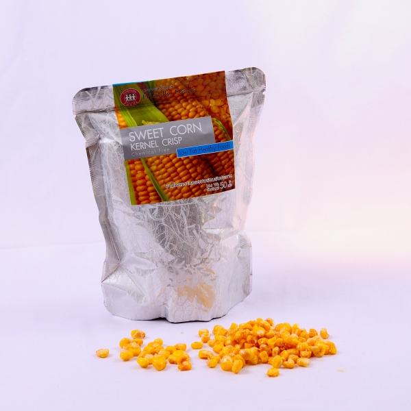 ข้าวโพดหวานกรอบ Vacuum Fried Sweetcorn (50g)