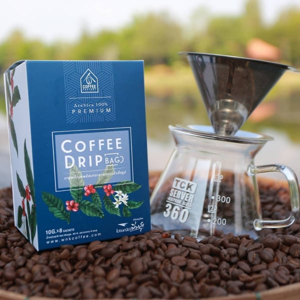 กาแฟดริป Arabica Premium Coffee Drip (80 กรัม) 2 กล่อง