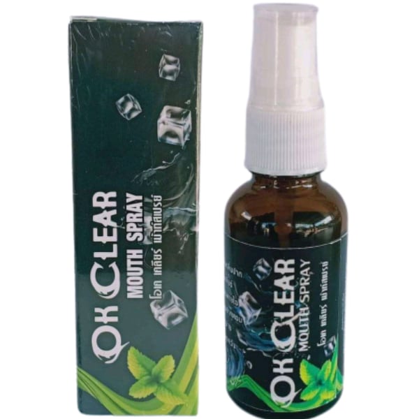 สเปรย์ดับกลิ่นปาก โอเคเคลียร์ (OK Clear) ขนาด 30ml.