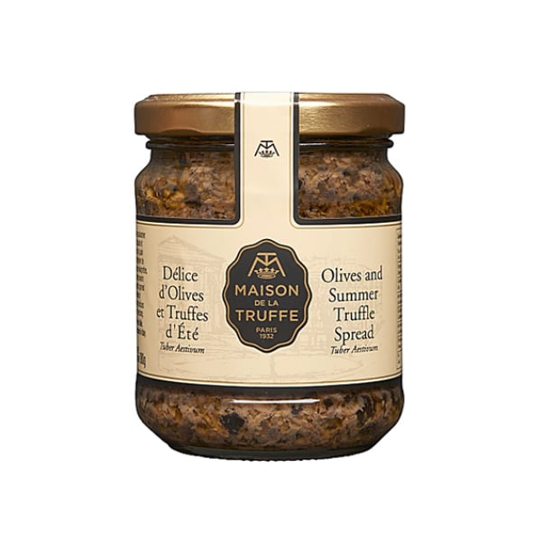 เมซองเดอลาทรูฟ - มะกอกและทรัฟเฟิลซอส Olives and Summer Truffle Spread 90 กรัม