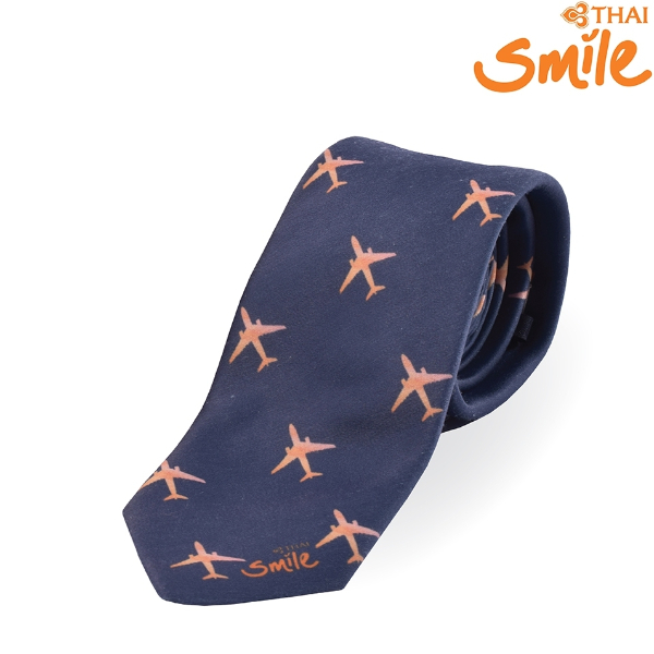 Thai Smile Airways - SMILE SHOP เนคไทไทยสมายล์สีเทา