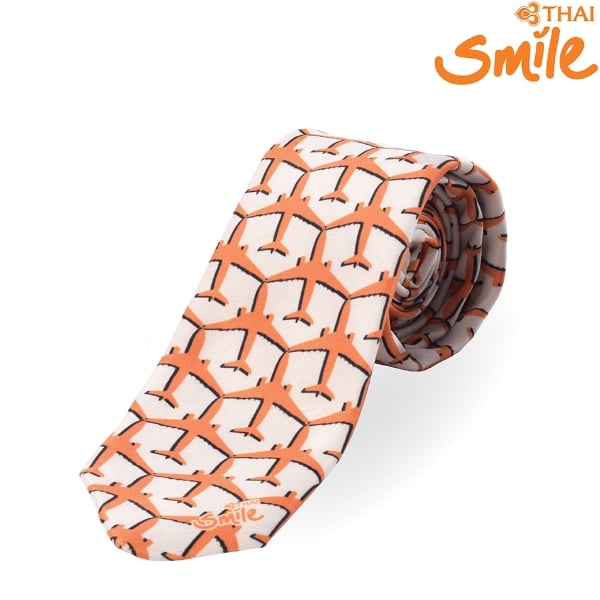 Thai Smile Airways - SMILE SHOP เนคไทไทยสมายล์สีส้ม