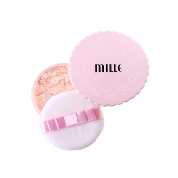 MILLE แป้งฝุ่นเซตเครื่องสำอาง TRANSLUCENT LOOSED POWDER 20G.