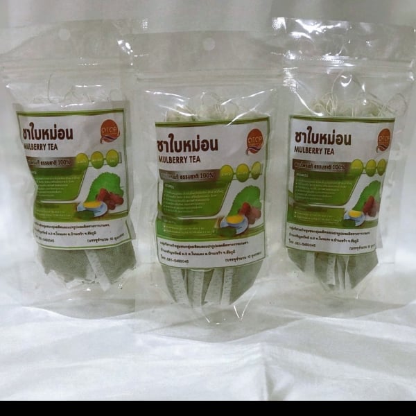 ชาใบหม่อน คั่วหม้อดิน