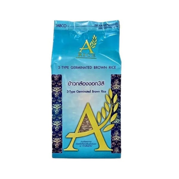 ข้าวกล้อง 3 สี ตรา A-rice ขนาด 1 กิโลกรัม (อัดสุญญากาศ)