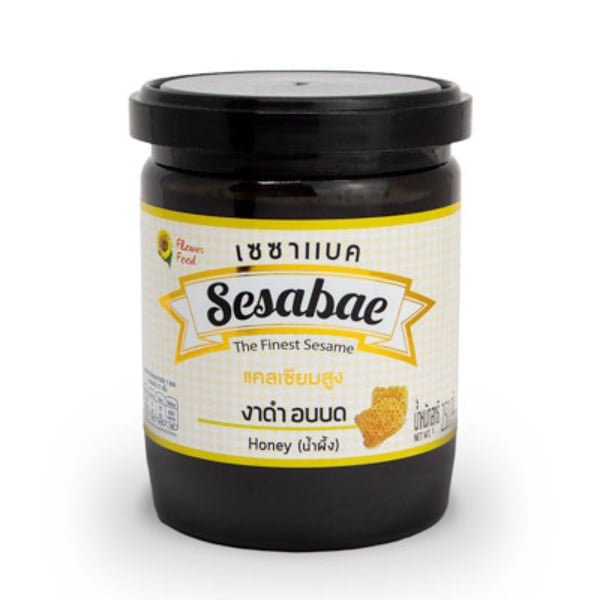 เซซาแบค งาดำอบบด รสน้ำผึ้ง 250 กรัม X1