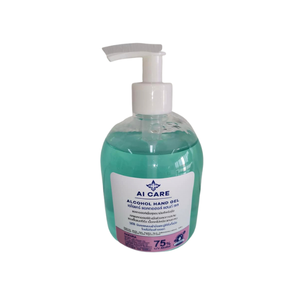 เอไอแคร์ เจลล้างมือ ผสมแอลกอออล์ 75% ขนาด 500 มล.กลิ่น ซากุระ