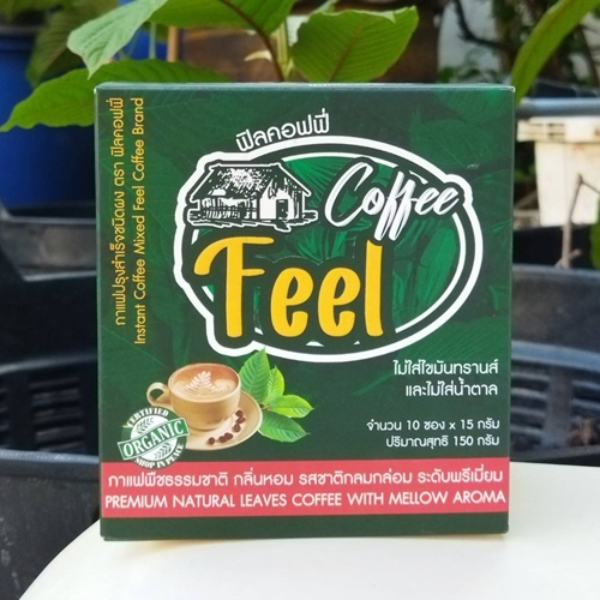 Feel Coffee (ฟิลคอฟฟี่) กาแฟพร้อมดื่ม ผสมพืชธรรมชาติ เกรดพรีเมี่ยม