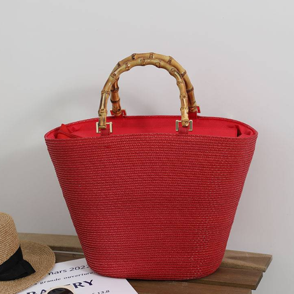 กระเป๋าแฟชั่น สีแดง (สินค้าพรีออเดอร์ ส่งภายใน 30 วัน)