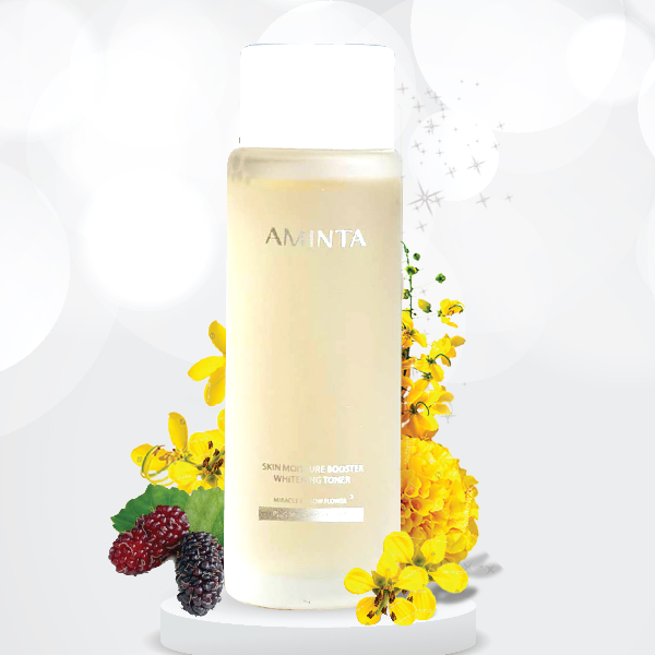 โทนเนอร์บำรุงผิวหน้า จากสารสกัดดอกไม้เหลืองและมัลเบอรี่ 50 ml