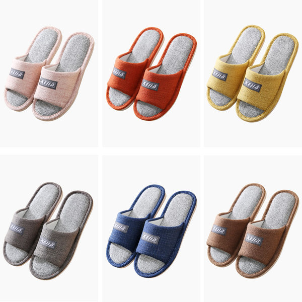 Chiranatda รองเท้าแตะในบ้าน สีส้ม ไซส์ 38-39