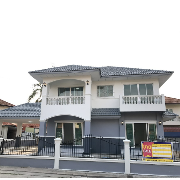 บ้านเดี่ยว 2 ชั้น โครงการบ้านสวนพฤกษา 2 จ.อุดรธานี [BAM E-Voucher 100]